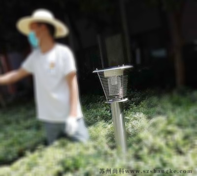 醫院戶(hù)外滅蚊燈安裝效果圖片