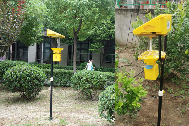 小區太陽(yáng)能滅蚊燈