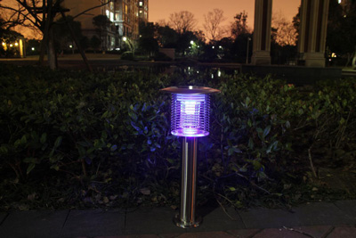 不銹鋼戶(hù)外滅蚊器實(shí)拍